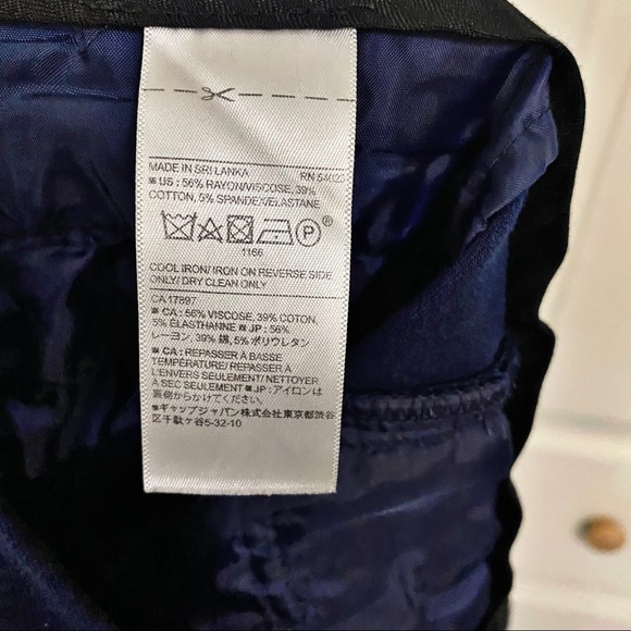 Banana Republic Sloan Fit Deep Blue Trouser Pants - Picture 7 of 8